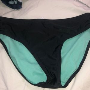 black athleta swim bottoms
